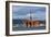 Oil Drilling Rig, North Sea-Duncan Shaw-Framed Photographic Print