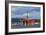 Oil Drilling Rig, North Sea-Duncan Shaw-Framed Photographic Print