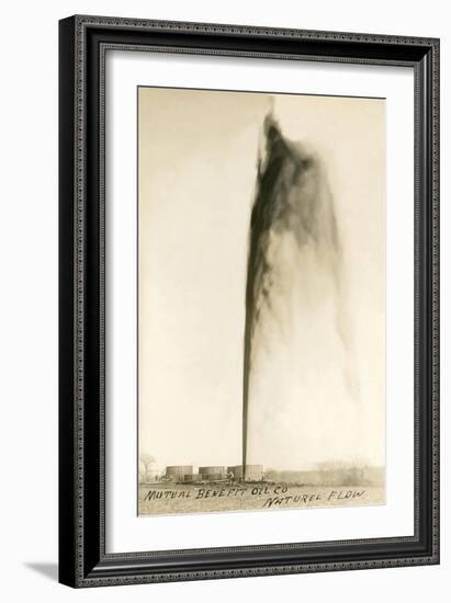 Oil Gusher-null-Framed Art Print