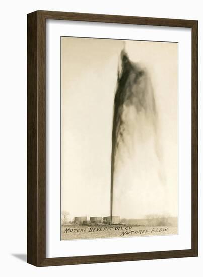 Oil Gusher-null-Framed Premium Giclee Print