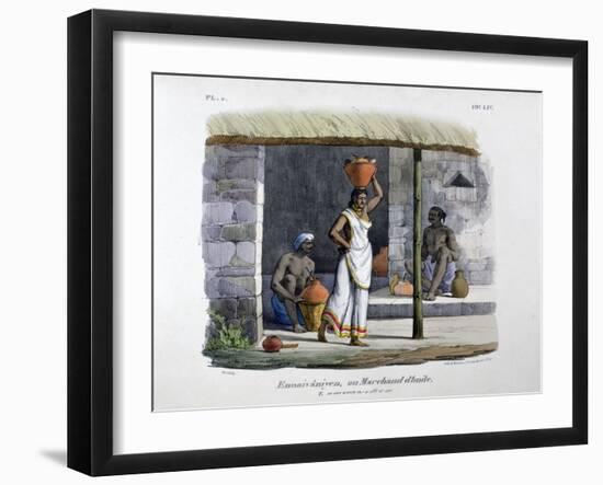 Oil Merchant, 1828-Marlet et Cie-Framed Giclee Print