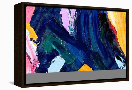 Oil On Canvas Fragment Of My Painting Abstract Background Focus
