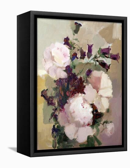 Oil Painting of Flowers.-DenKuvaiev-Framed Premier Image Canvas