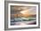 Oil Painting On Canvas , Sailboat Against A Background Of Sea Sunset-Lilun-Framed Art Print