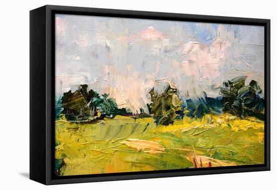 Oil Painting-????? ???????-Framed Premier Image Canvas