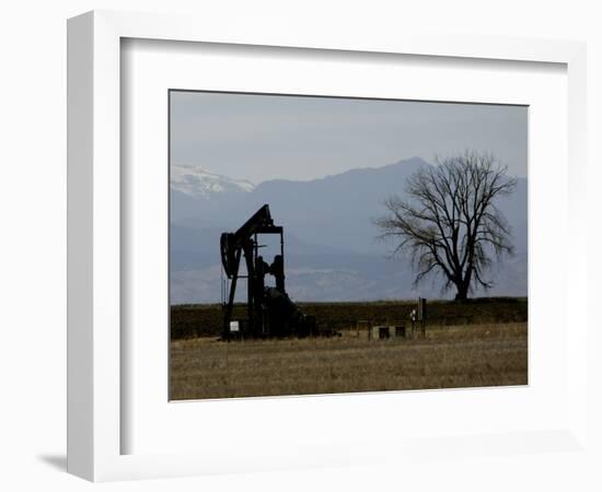 Oil Prices-Ed Andreiski-Framed Premium Photographic Print