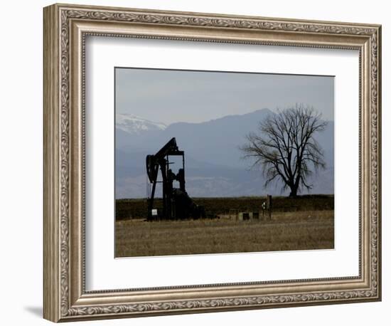 Oil Prices-Ed Andreiski-Framed Photographic Print