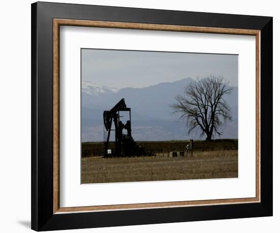 Oil Prices-Ed Andreiski-Framed Photographic Print