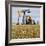 Oil Pump In a Wheat Field-Tony Craddock-Framed Premium Photographic Print