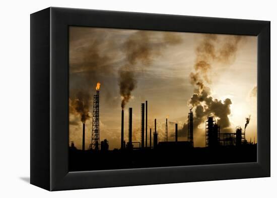Oil Refinery at Curacao-Paul Souders-Framed Premier Image Canvas