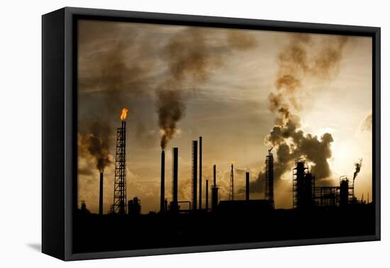 Oil Refinery at Curacao-Paul Souders-Framed Premier Image Canvas