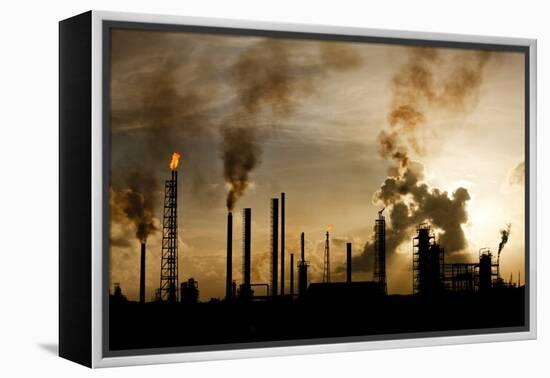 Oil Refinery at Curacao-Paul Souders-Framed Premier Image Canvas