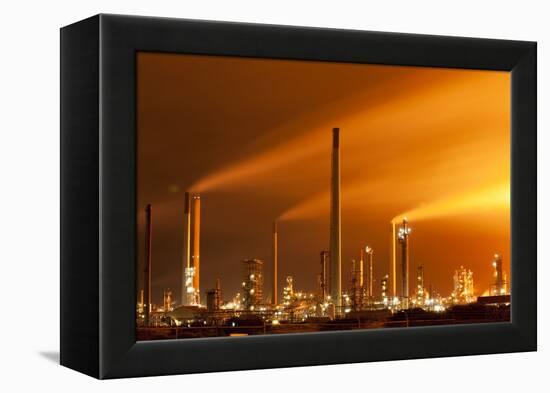 Oil Refinery at Curacao-Paul Souders-Framed Premier Image Canvas