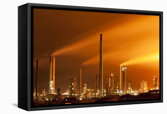 Oil Refinery at Curacao-Paul Souders-Framed Premier Image Canvas