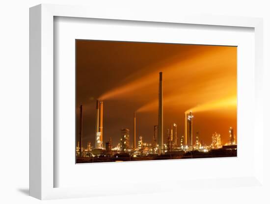 Oil Refinery at Curacao-Paul Souders-Framed Photographic Print