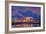 Oil Refinery At Night-David Nunuk-Framed Photographic Print