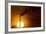 Oil Refinery Gas Flare, Aruba-Paul Souders-Framed Photographic Print