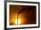 Oil Refinery Gas Flare, Aruba-Paul Souders-Framed Photographic Print