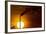 Oil Refinery Gas Flare, Aruba-Paul Souders-Framed Photographic Print