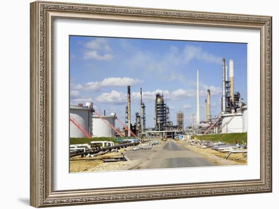 Oil Refinery-Paul Rapson-Framed Photographic Print