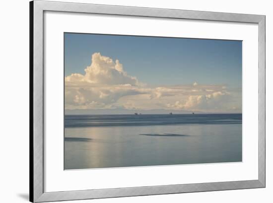 Oil Rig Backdrop-Chris Moyer-Framed Photographic Print