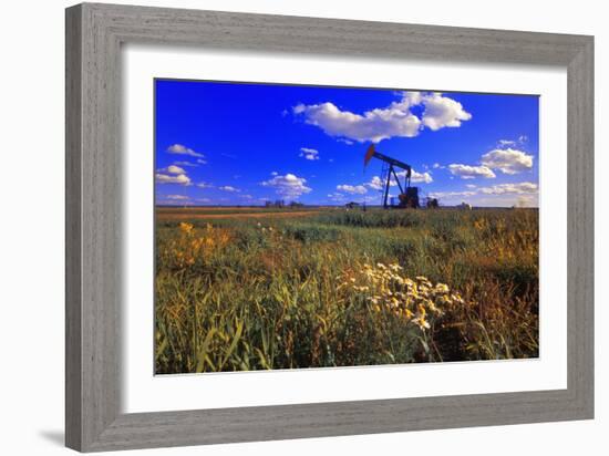 Oil Rig-null-Framed Photographic Print