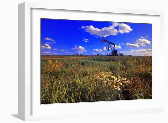 Oil Rig-null-Framed Photographic Print