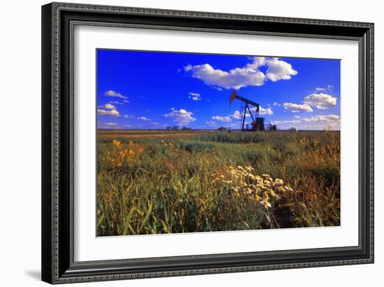 Oil Rig-null-Framed Photographic Print