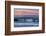 Oil rigs and waves in the Pacific Ocean, Channel Islands of California, Carpinteria, Santa Barba...-null-Framed Photographic Print