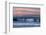 Oil rigs and waves in the Pacific Ocean, Channel Islands of California, Carpinteria, Santa Barba...-null-Framed Photographic Print