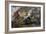 Oil Sketch for the Lion Hunt, 1621-1622-Peter Paul Rubens-Framed Giclee Print