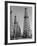 Oil Well Rigs in a Texaco Oil Field-Margaret Bourke-White-Framed Premium Photographic Print