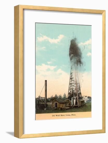 Oil Well Shot, Lima-null-Framed Premium Giclee Print