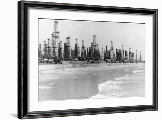 Oil Wells-null-Framed Photographic Print