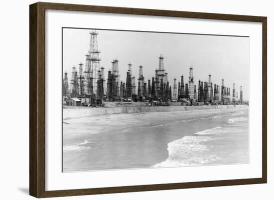 Oil Wells-null-Framed Photographic Print