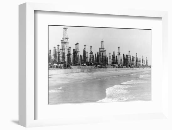 Oil Wells-null-Framed Photographic Print