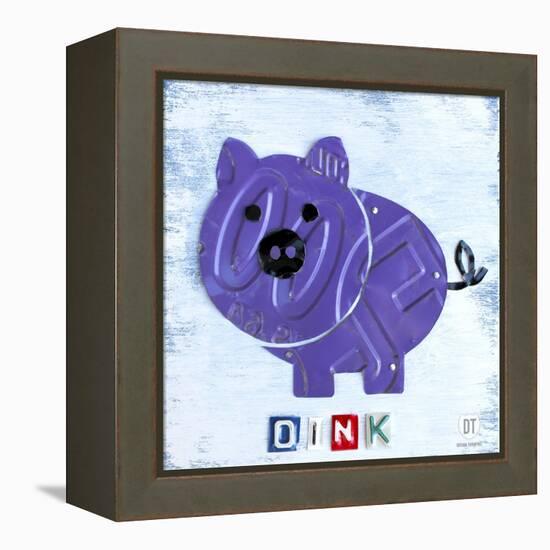 Oink the Pig-Design Turnpike-Framed Premier Image Canvas