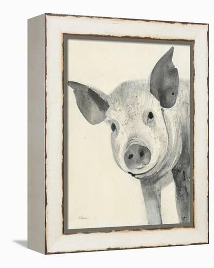 Oink-Albena Hristova-Framed Stretched Canvas