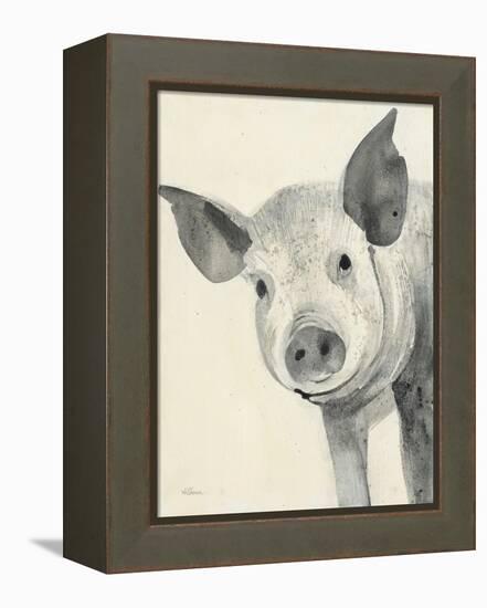 Oink-Albena Hristova-Framed Stretched Canvas