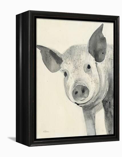 Oink-Albena Hristova-Framed Stretched Canvas