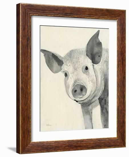 Oink-Albena Hristova-Framed Art Print