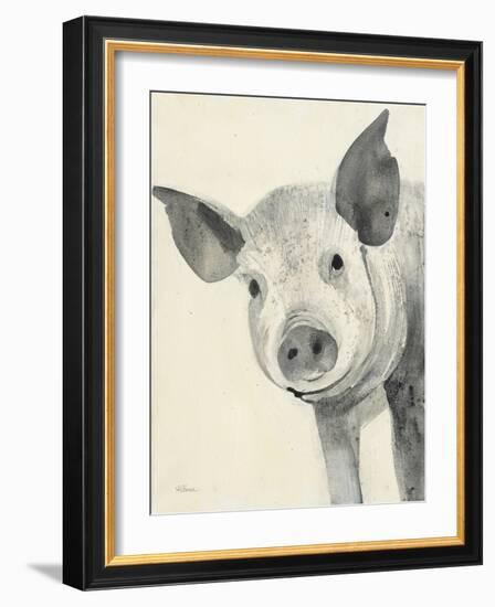 Oink-Albena Hristova-Framed Art Print