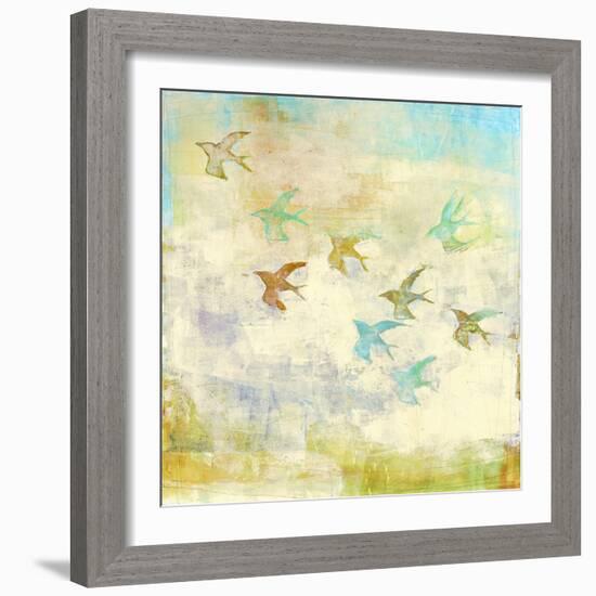 Oiseaux 1-Maeve Harris-Framed Giclee Print