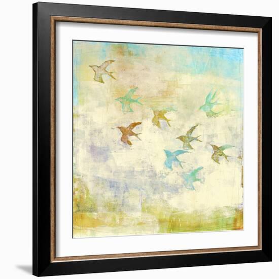 Oiseaux 1-Maeve Harris-Framed Giclee Print