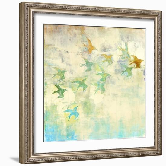 Oiseaux 2-Maeve Harris-Framed Giclee Print