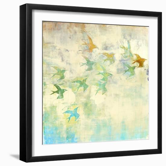 Oiseaux 2-Maeve Harris-Framed Giclee Print