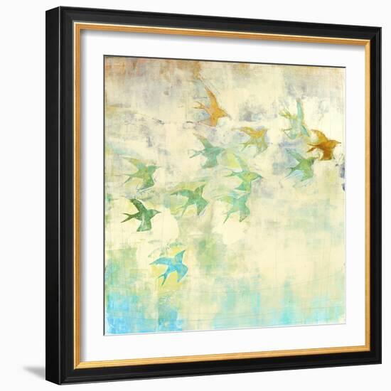 Oiseaux 2-Maeve Harris-Framed Giclee Print