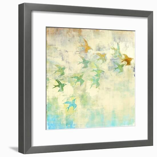 Oiseaux 2-Maeve Harris-Framed Premium Giclee Print