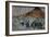 Oiwake Station, a View of Mount Asama-Keisai Eisen-Framed Giclee Print