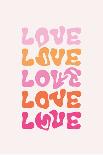 Love-Oju Design-Mounted Giclee Print